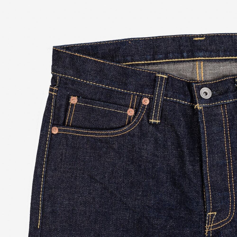NWT! Iron Heart IH-888S-18 High Rise Tapered Denim 44W x 36L - Picture 6 of 13